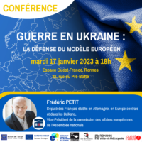Conférence : Guerre en Ukraine : la défense du modèle européen