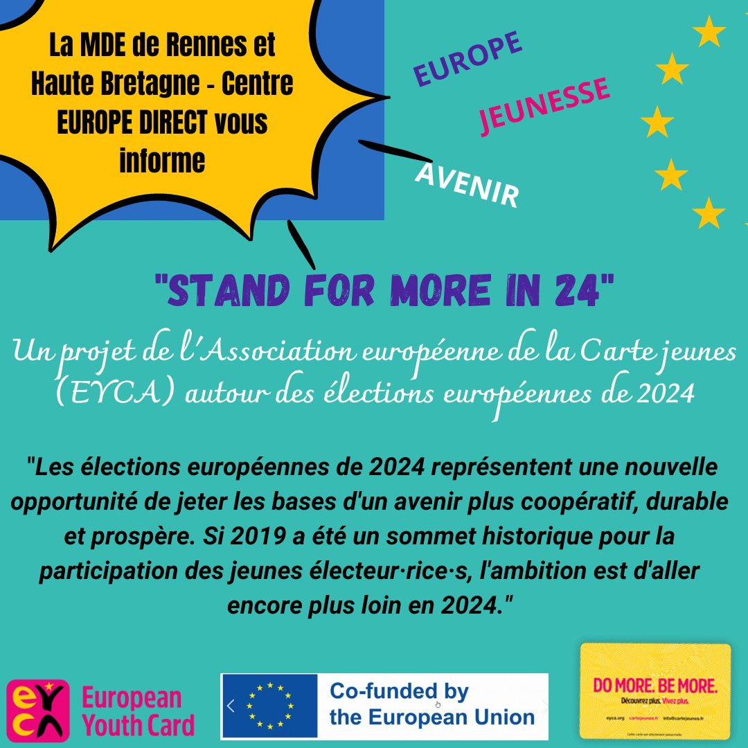 La Carte Jeunes Européenne + Stand For More In 2024