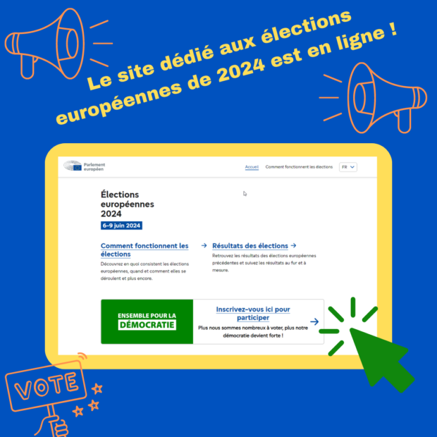 Le Site Dédié Aux élections Européennes De 2024 Est En Ligne !