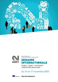 Semaine internationale à l'Université Rennes 2 du 13 au 17 novembre