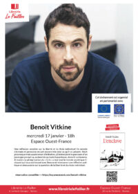 Rencontre littéraire avec Benoît Vitkine @ Espace Ouest France