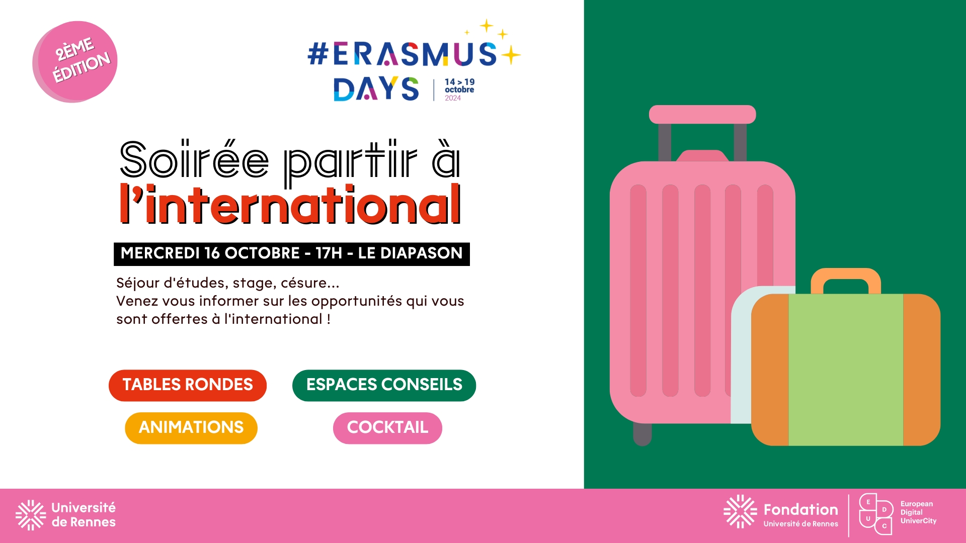 Partir à L'inetrnational