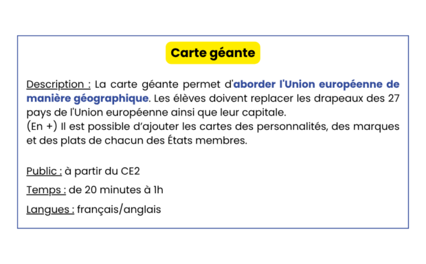 Carte Géante 2 2