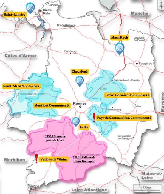 Carte Relais Europe
